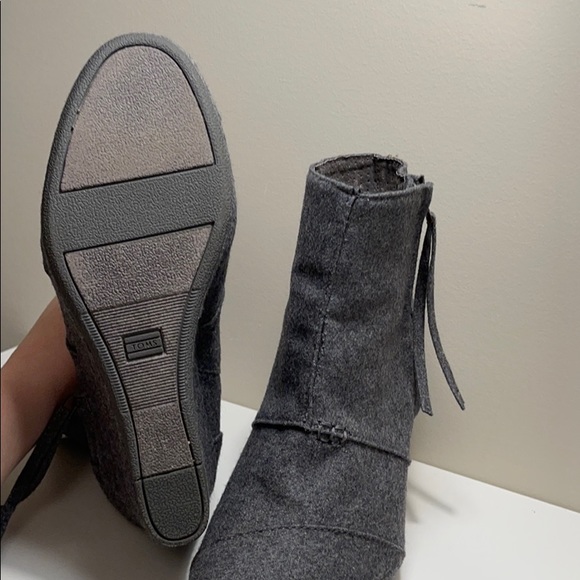 grey ankle boots - Picture 6 of 6
